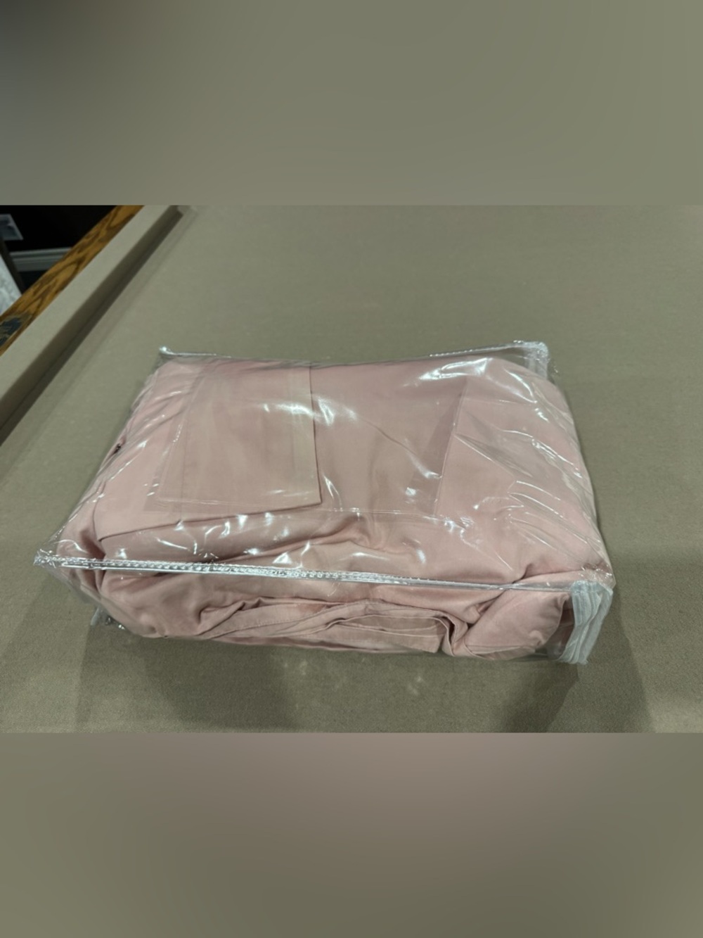 Blush Pink Bedding sheet set full double 400 tc 100% cotton